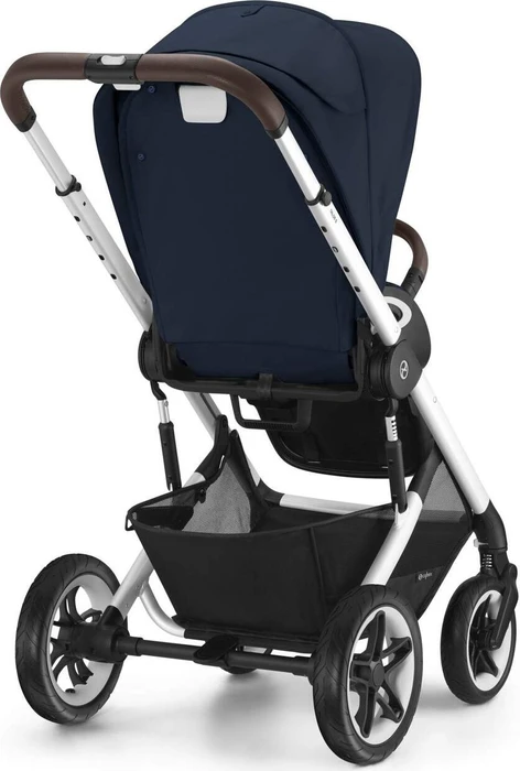 Cybex Talos S Lux Silver Frame ocean blue