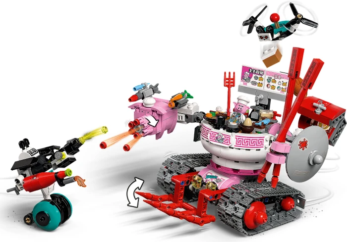 LEGO Monkie Kid - Pigsys Nudelwagen