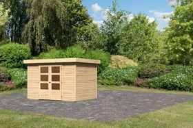 Karibu Askola 4 Gartenhaus natur