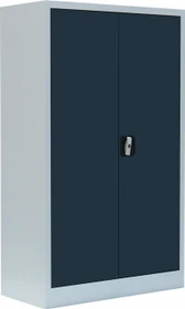 Lüllmann ClassiX Metallschrank, 3 OH, grau/anthrazit, Metallschrank