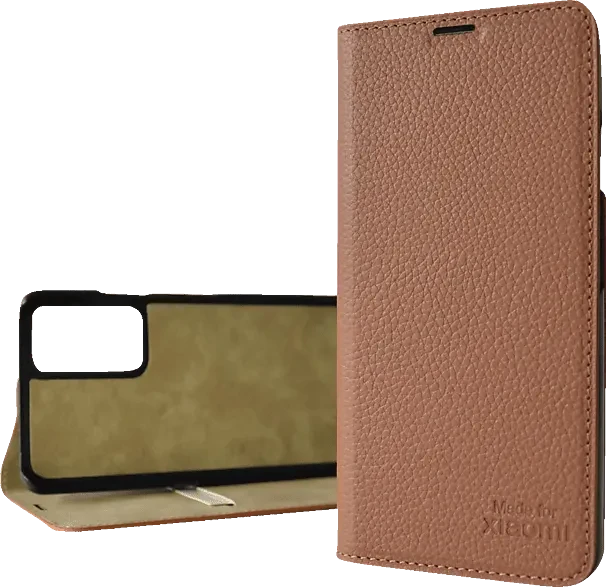 Galeli Book Case Marc für Xiaomi Redmi Note 11 Pro/11 Pro 5G cognac-braun