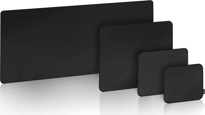 LogiLink Gaming Mauspad schwarz, 320x270mm, Size L