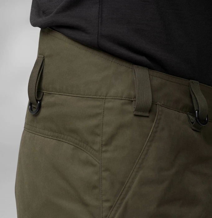 Fjällräven Drev Hybrid Hose lang dark olive (Herren)