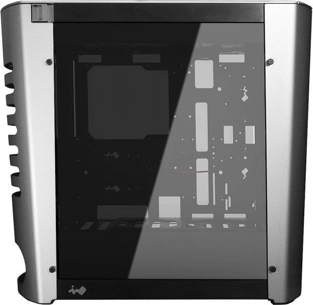In Win 915, silber, Glasfenster