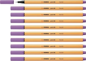 STABILO point 88 grauviolett, 10er-Pack