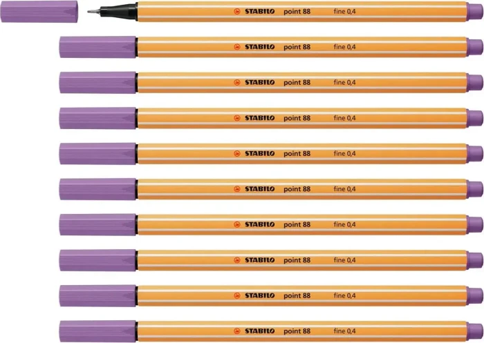 STABILO point 88 grauviolett, 10er-Pack