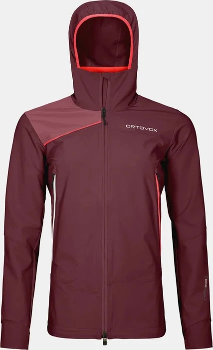 Ortovox Pala Hooded Funktionsjacke winetasting (Damen)