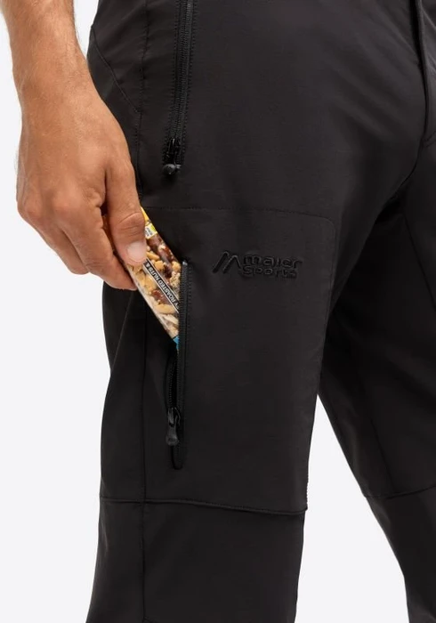 Maier Sports Halitit Hose lang schwarz (Herren)