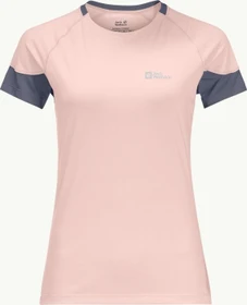 Jack Wolfskin Narrows Funktionsshirt kurzarm rose smoke (Damen)