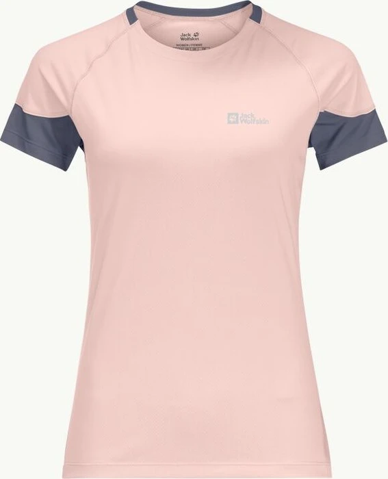 Jack Wolfskin Narrows Funktionsshirt kurzarm rose smoke (Damen)