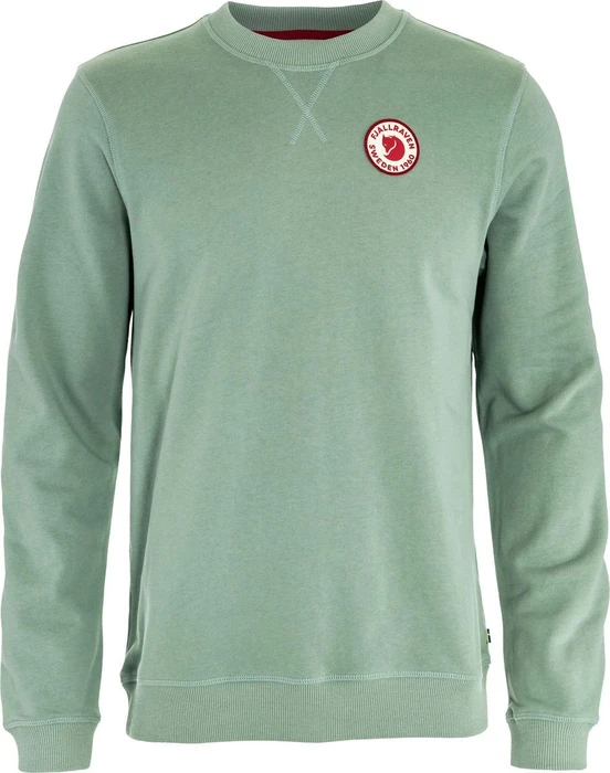 Fjällräven 1960 Logo Badge Sweatshirt misty green (Herren)