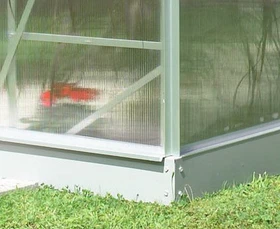 Vitavia Stahlfundament 12.5cm für Gewächshaus 6200 Alu