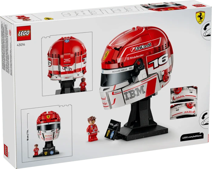 LEGO Editions - Scuderia Ferrari HP Charles Leclerc Helm