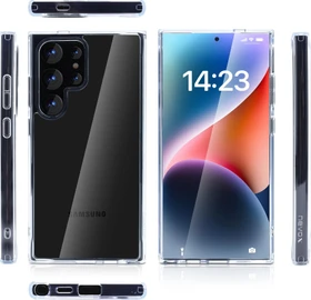 Nevox StyleShell ShockFlex für Samsung Galaxy S25 Ultra transparent