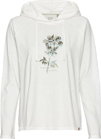 Camel Active Print Organic Cotton Hoodie weiß (Damen)