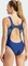 adidas 3-Streifen Badeanzug dark blue/blue burst (Damen) Vorschaubild