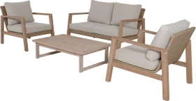 Garden Pleasure San Mateo Lounge-Set, 4-tlg.