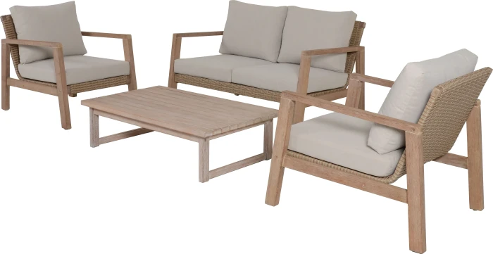 Garden Pleasure San Mateo Lounge-Set, 4-tlg.