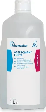 Dr. Schumacher Aseptoman Forte Handdesinfektionsmittel, 1l