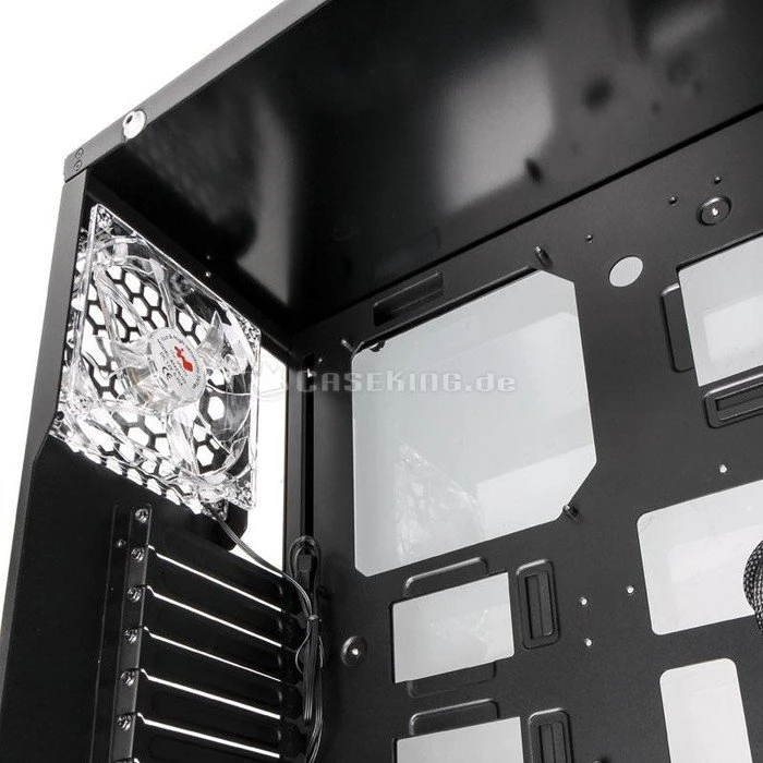 In Win 805 schwarz, Glasfenster