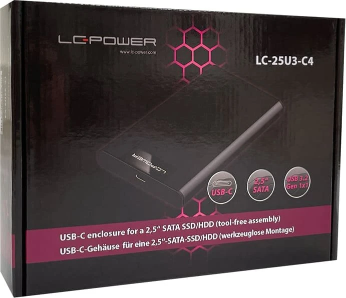 LC-Power LC-25U3-C4, USB-C 3.0