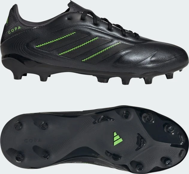 adidas Copa Pure 3 League FG/MG core black/dgh solid grey/lucid lemon (Junior)