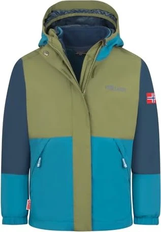 Trollkids Kjerag 3in1 Funktionsjacke pine green (Junior)