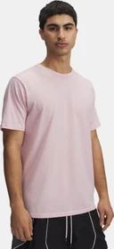 Under Armour Sportstyle Left Chest Funktionsshirt kurzarm prime pink/white (Herren)