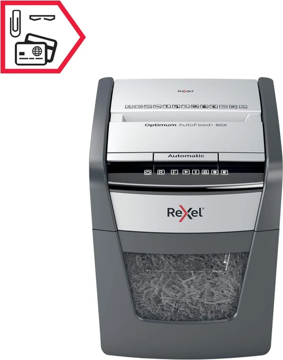 Rexel Optimum AutoFeed+ 50X, 4x28mm