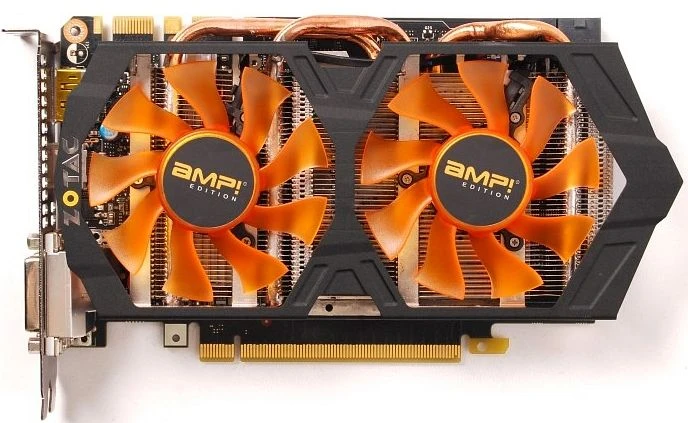 Zotac GeForce GTX 760 AMP!, 2GB GDDR5, 2x DVI, HDMI, DP