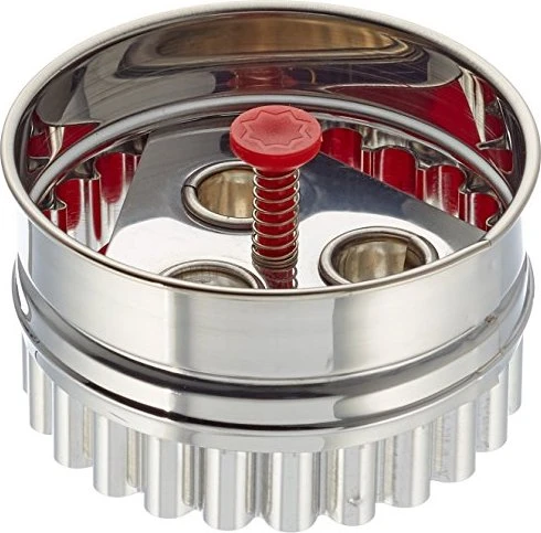 Städter Linzer-Ausstecher Linzer 3-Loch Zerlegbar 6.5cm