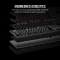 Corsair Gaming K70 CORE TKL RGB, Carbon Gray, schwarz/grau, MLX RED V2, USB, US Vorschaubild