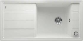 Blanco Faron XL 6 S InFino Einbau Becken reversibel mit Ablauffernbedienung weiß
