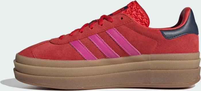 adidas Gazelle Bold red/semi lucid fuchsia/night indigo (Damen)