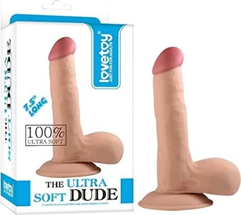 Lovetoy The Ultra Soft Dude skinny 19cm