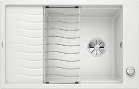 Blanco Elon XL 6 S-F InFino Becken reversibel mit Ablauffernbedienung weiß