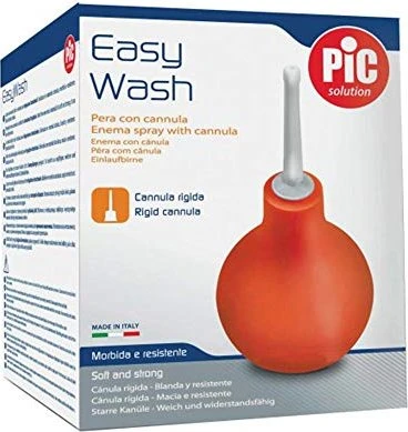 Param Pic Solution Klistierspritze Easy Einlaufbirne mit fester Kanüle, 224ml