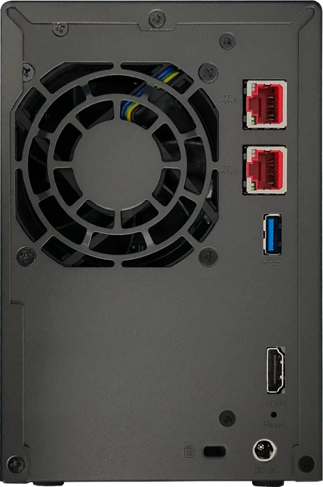 Asustor Lockerstor 2 Gen2 AS6702T, 4GB RAM, 2x RJ-45 2.5GBase-T, 2x USB-A 3.1