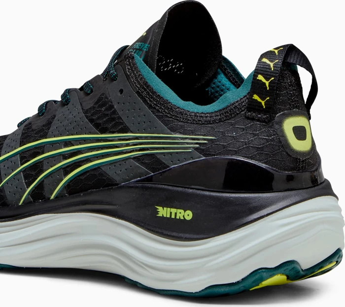 Puma ForeverRun Nitro Winter puma black/malachite/yellow burst (Herren)