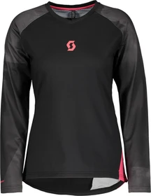 Scott Trail Storm Trikot langarm black/dark grey (Damen)