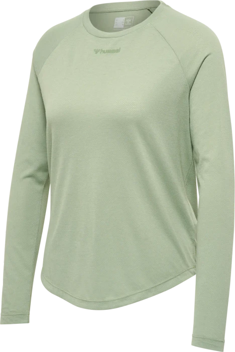 hummel MT Vanja Funktionsshirt langarm lily pad (Damen)