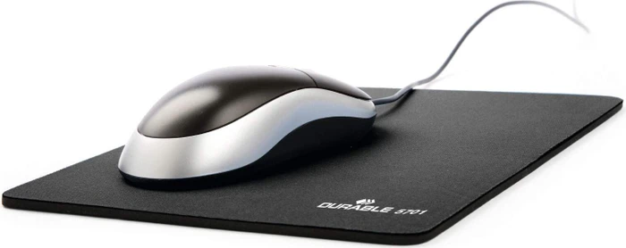 Durable Mousepad mit textiler Oberfläche, anthrazit