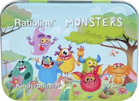 Lohmann & Rauscher Ratioline Kinderpflaster Pflasterstrips in 3 Größen, 20 Stück