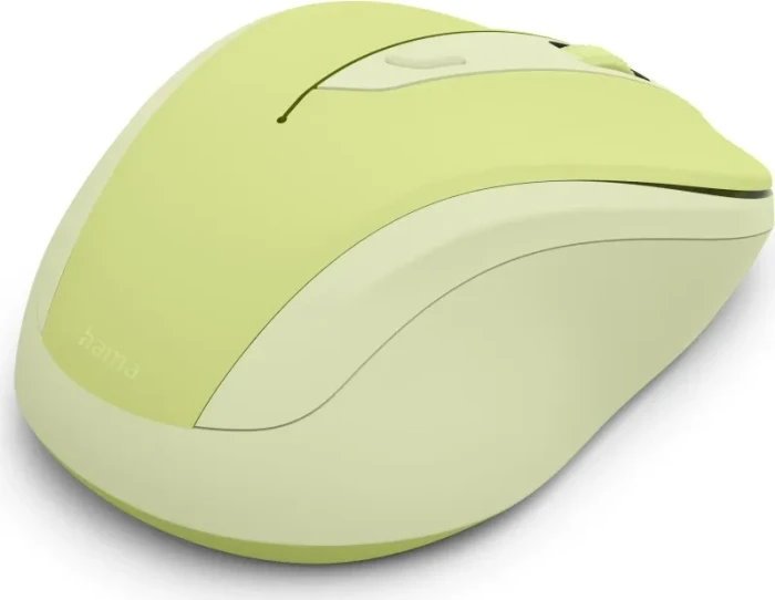 Hama WM-400 Silent Wireless 6-Button Mouse grün/hellgrün, USB