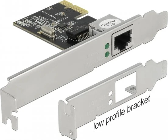 DeLOCK Gigabit LAN-Adapter, RJ-45, PCIe 1.1 x1