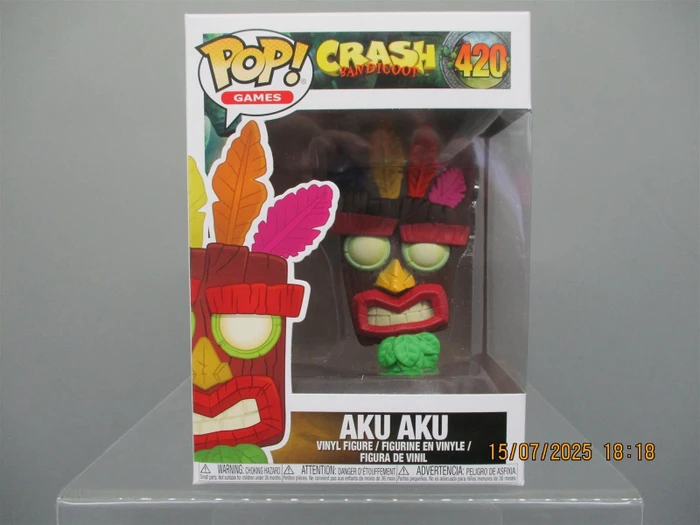 FunKo Pop! Games - Crash Bandicoot - Aku Aku