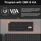 Keychron K3 Max, grau, LEDs RGB, Gateron LOW PROFILE 2.0 RED, USB/Bluetooth, US Vorschaubild