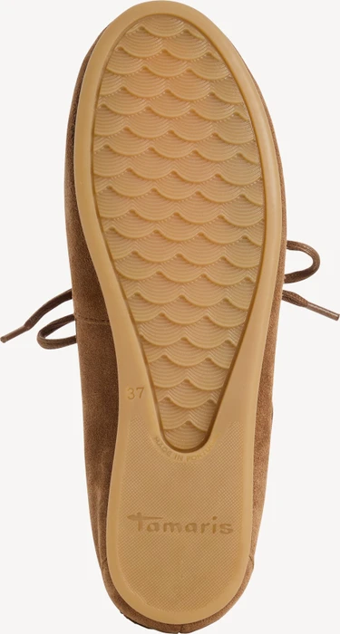 Tamaris Ledermoccassin braun (Damen)