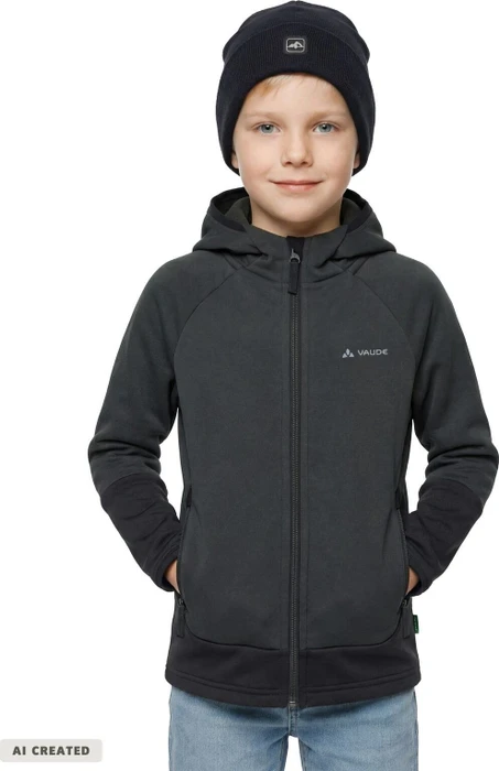 Vaude Capacida II Fleece Funktionsjacke graphite (Junior)