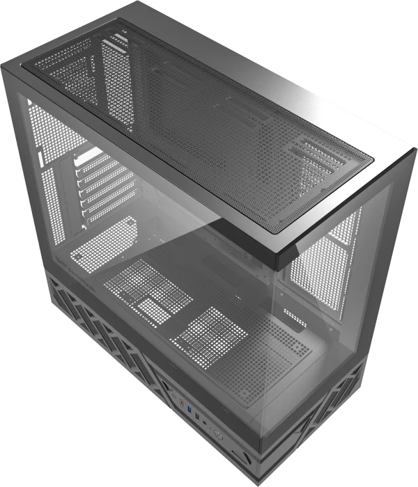 DarkFlash DS950 Black, inkl. 6x Lüfter, Glasfenster
